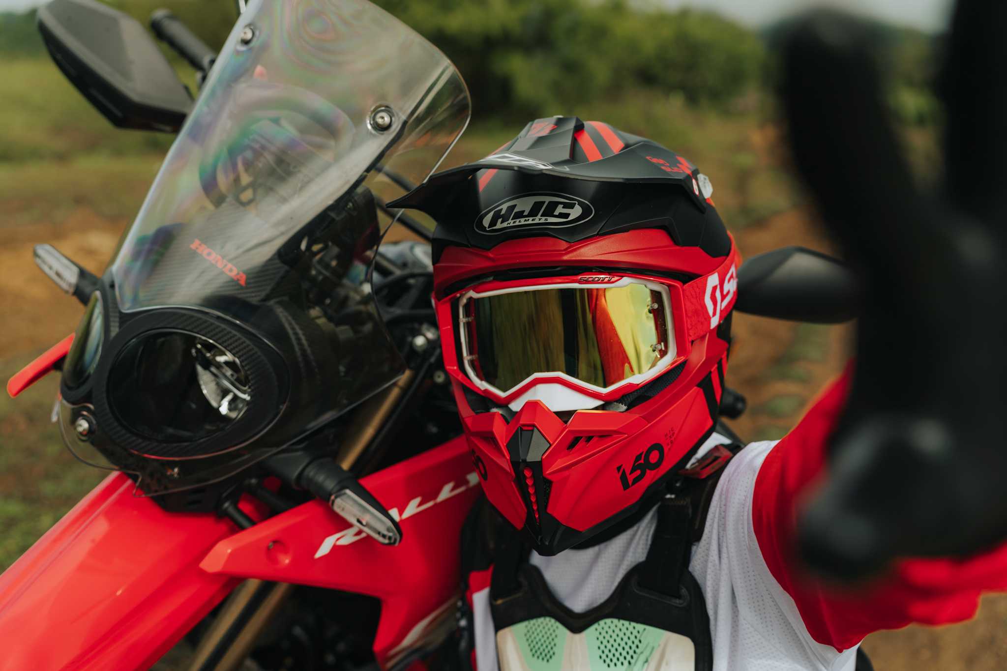 Honda off-road motorcycle action photography by NGXT Media Group Philippines